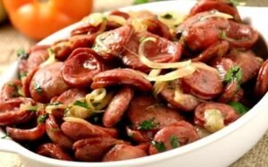 PROÇÃO DE CALABRESA ACEBOLADO